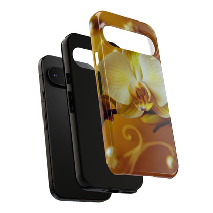 Protective Phone Case – Amber Orchid