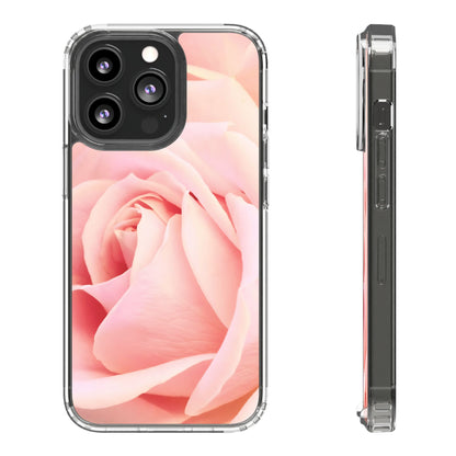 Clear Phone Case – A Mother’s Rose Embrace