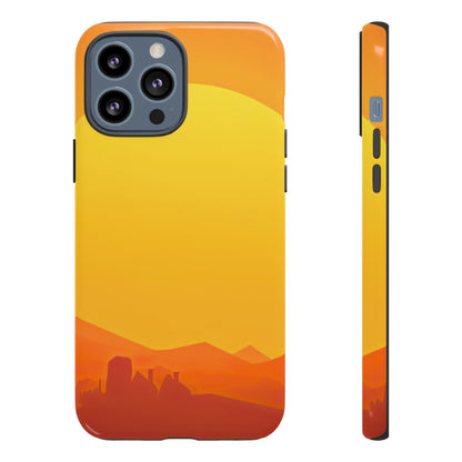 Protective Phone Case – Desert Sunrise