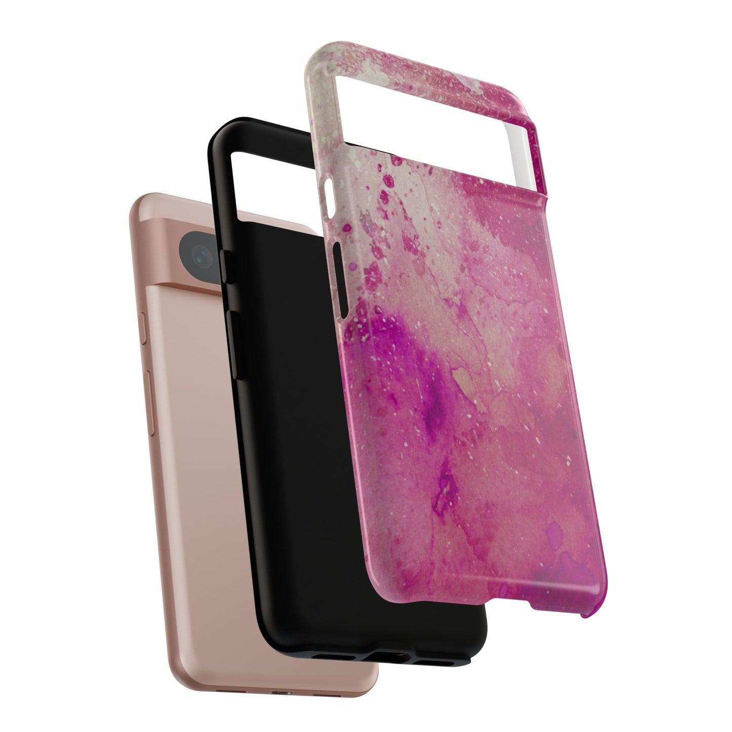 Protective Phone Case – Spilled Wine