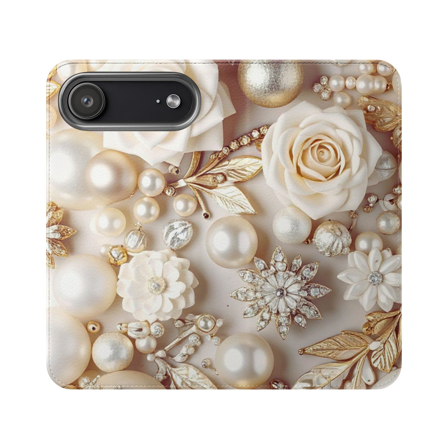 Flip Case – Ivory Opulence