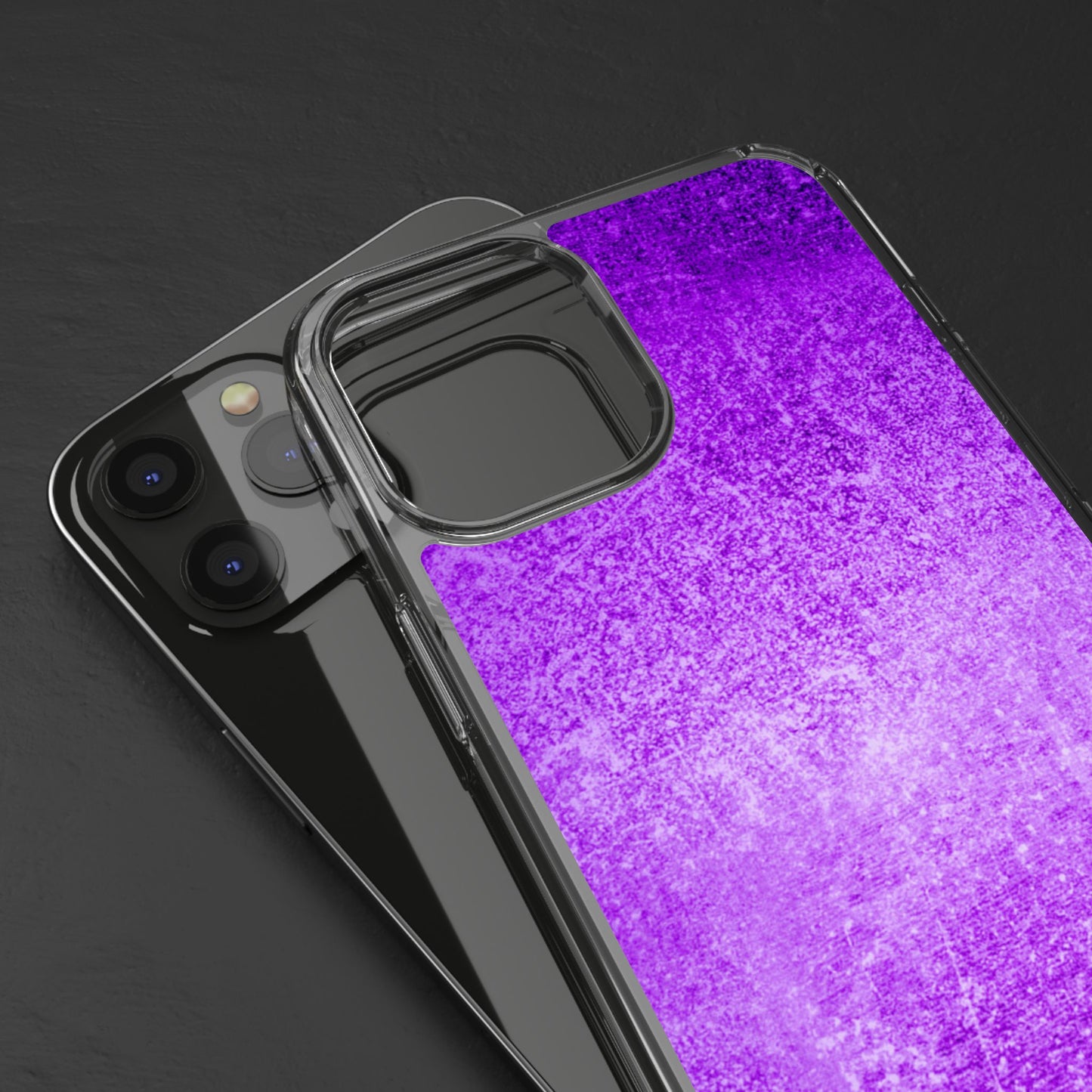 Clear Phone Case – Violet Voltage