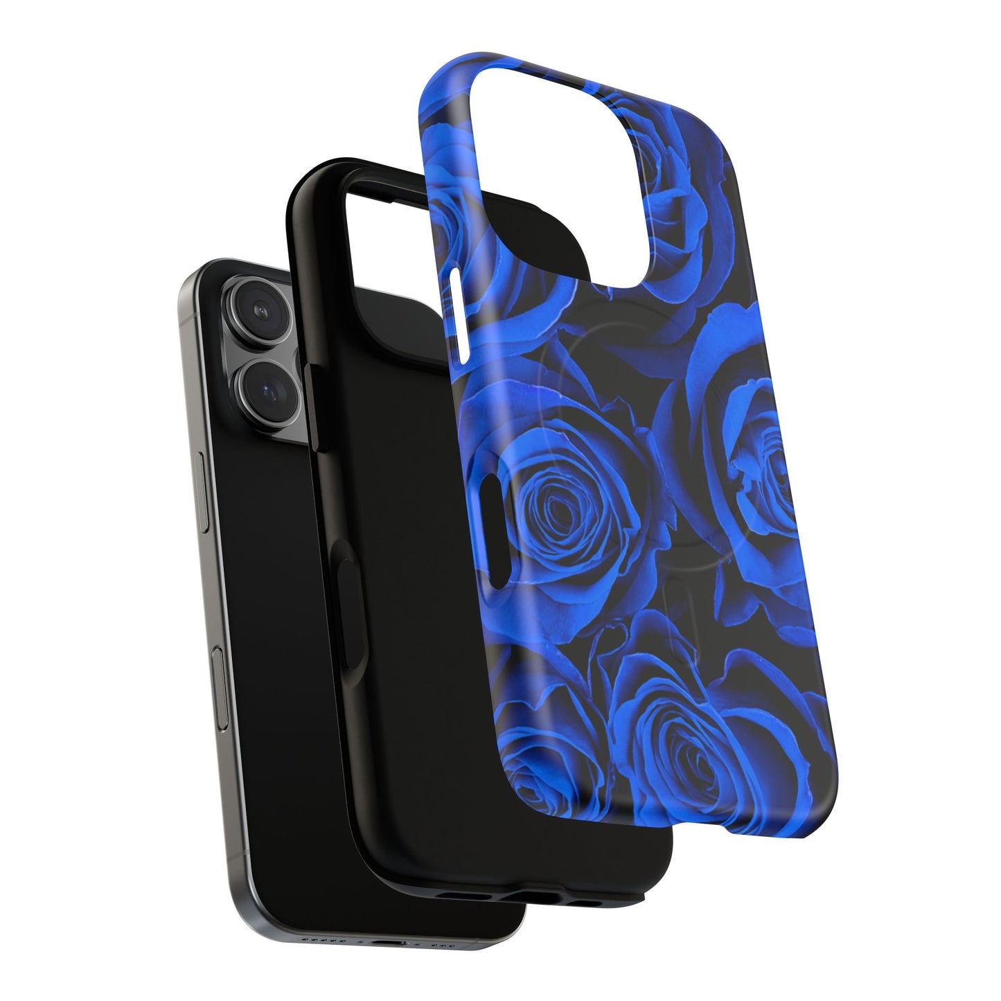 Protective Magnetic Phone Case – Midnight Bloom
