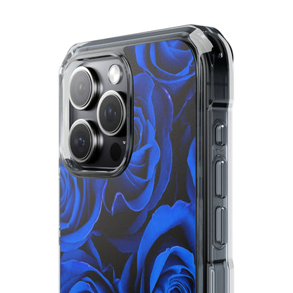 Clear Magnetic Phone Case – Midnight Bloom
