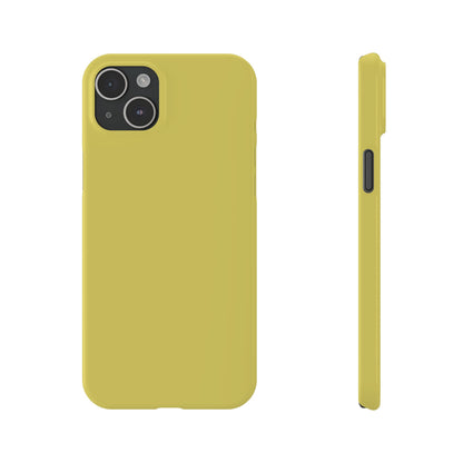 Slim Phone Case – Cornfield Gold – Compatible with iPhone 11–17 Series