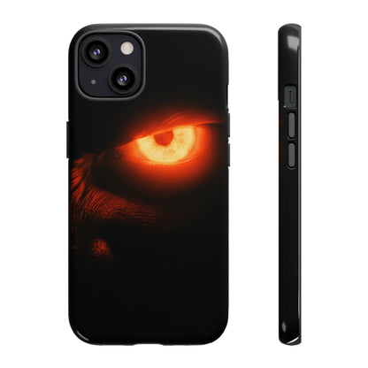 Protective Phone Case – Blazing Monster Eyes