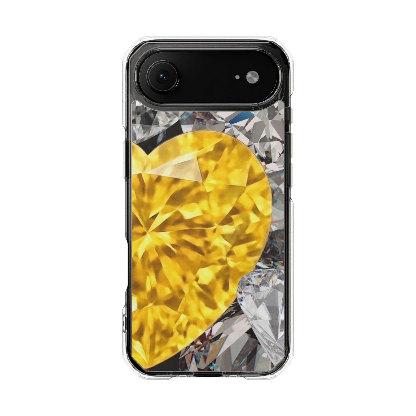 Clear Magnetic Phone Case – Heart of Gold