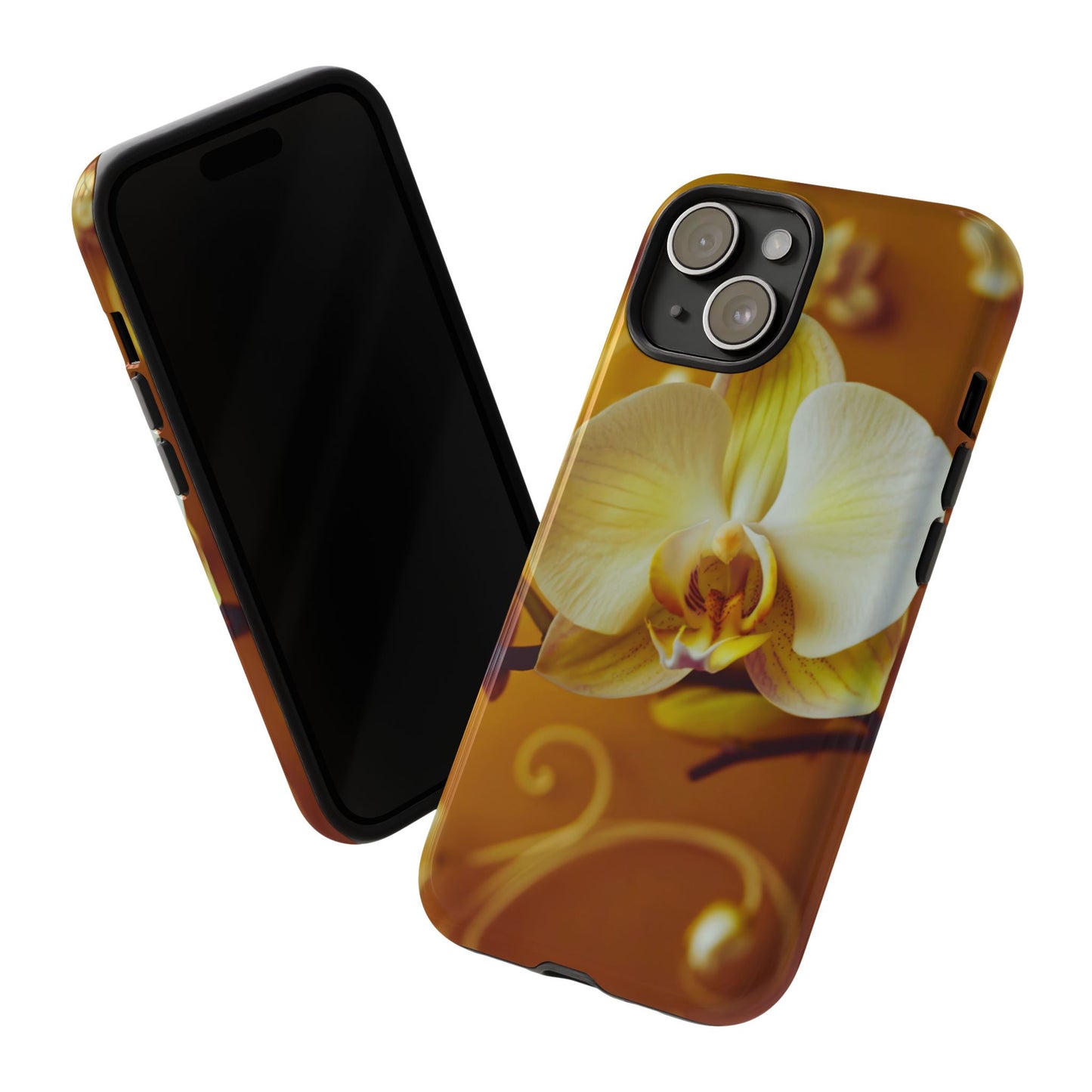 Protective Phone Case – Amber Orchid
