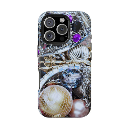 Wireless-Charging Compatible Case – Chrome Jewel
