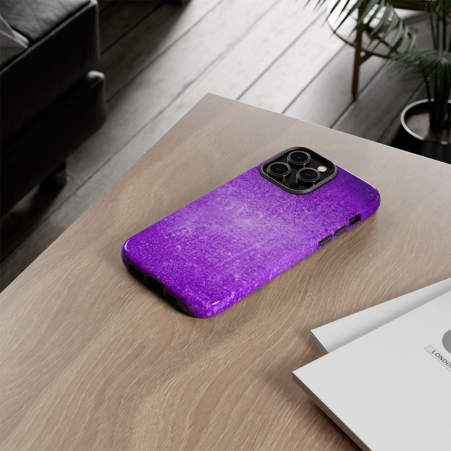 Protective Phone Case – Violet Voltage
