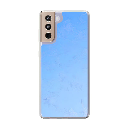 Clear Phone Case – Azure Fade