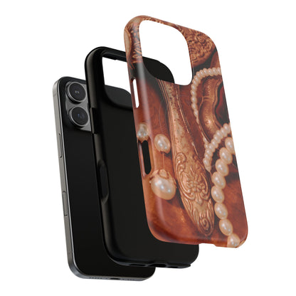 Protective Magnetic Phone Case – Bronze Vanity