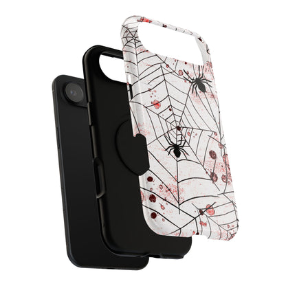 Impact-Resistant Phone Case – Blood Web
