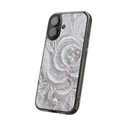Clear Phone Case – Lace Veil