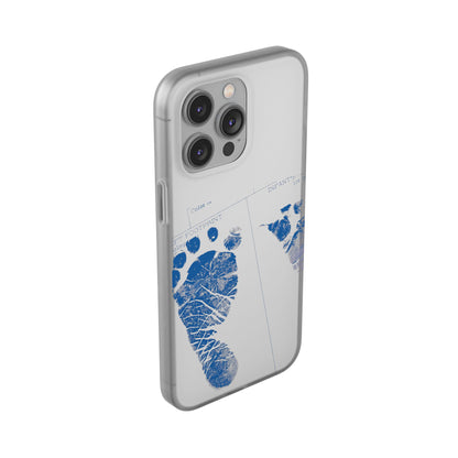 Flexi Case – Mom’s Little Blue Footprints