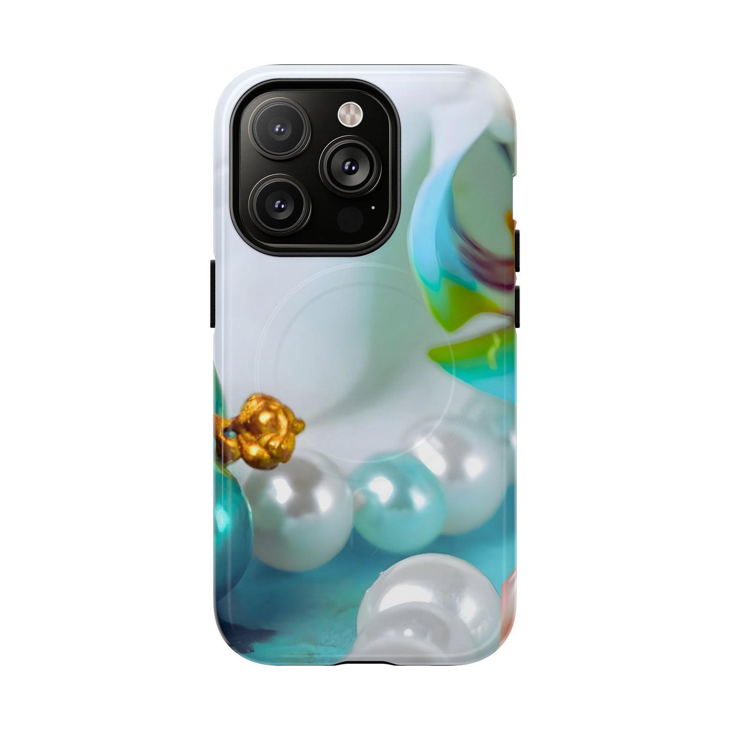 Protective Magnetic Phone Case – Mermaid's Pearl