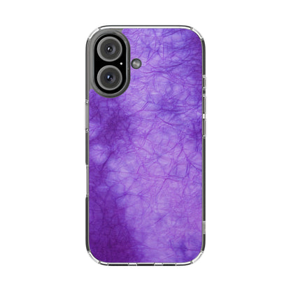 Clear Phone Case – Neon Dusk