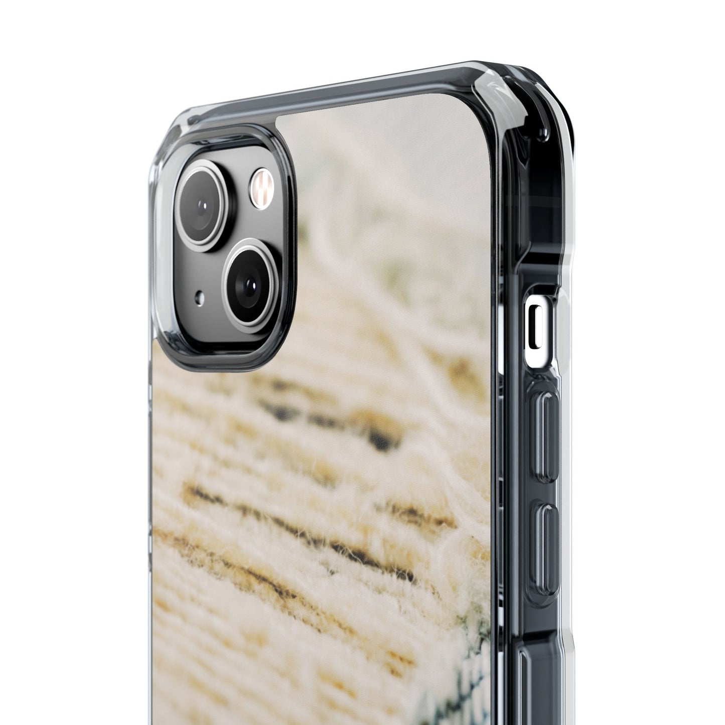 Clear Magnetic Phone Case – Woven Warmth