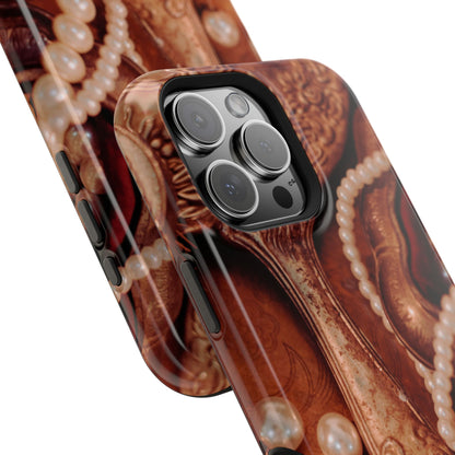 Impact-Resistant Phone Case – Bronze Vanity