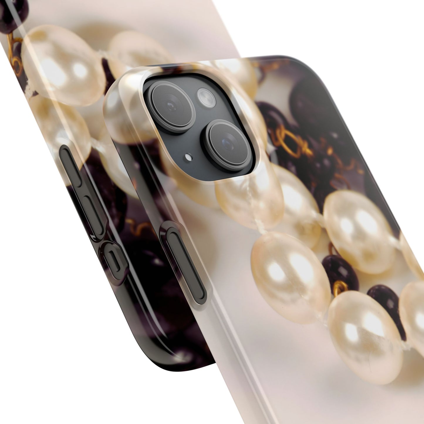 Snap Phone Case – Noir Pearl