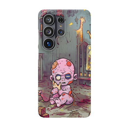 Phone Case — Creepy Cute Zombie Baby Nursery Design