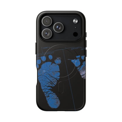 Protective Magnetic Phone Case – Mom’s Little Blue Footprints