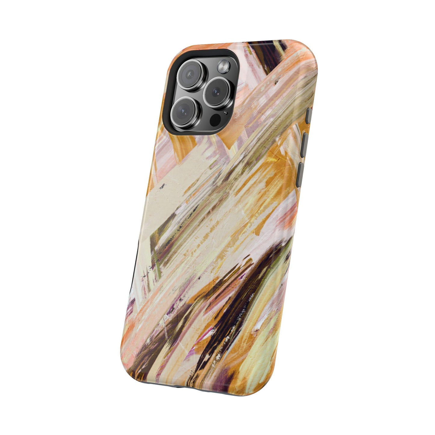 Wireless-Charging Compatible Case – Brush & Bronze