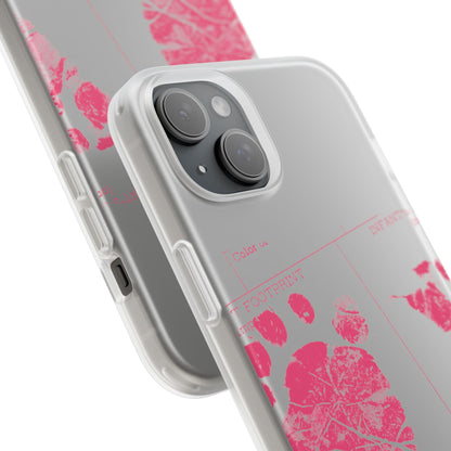 Flexi Case – Mom’s Little Pink Footprints