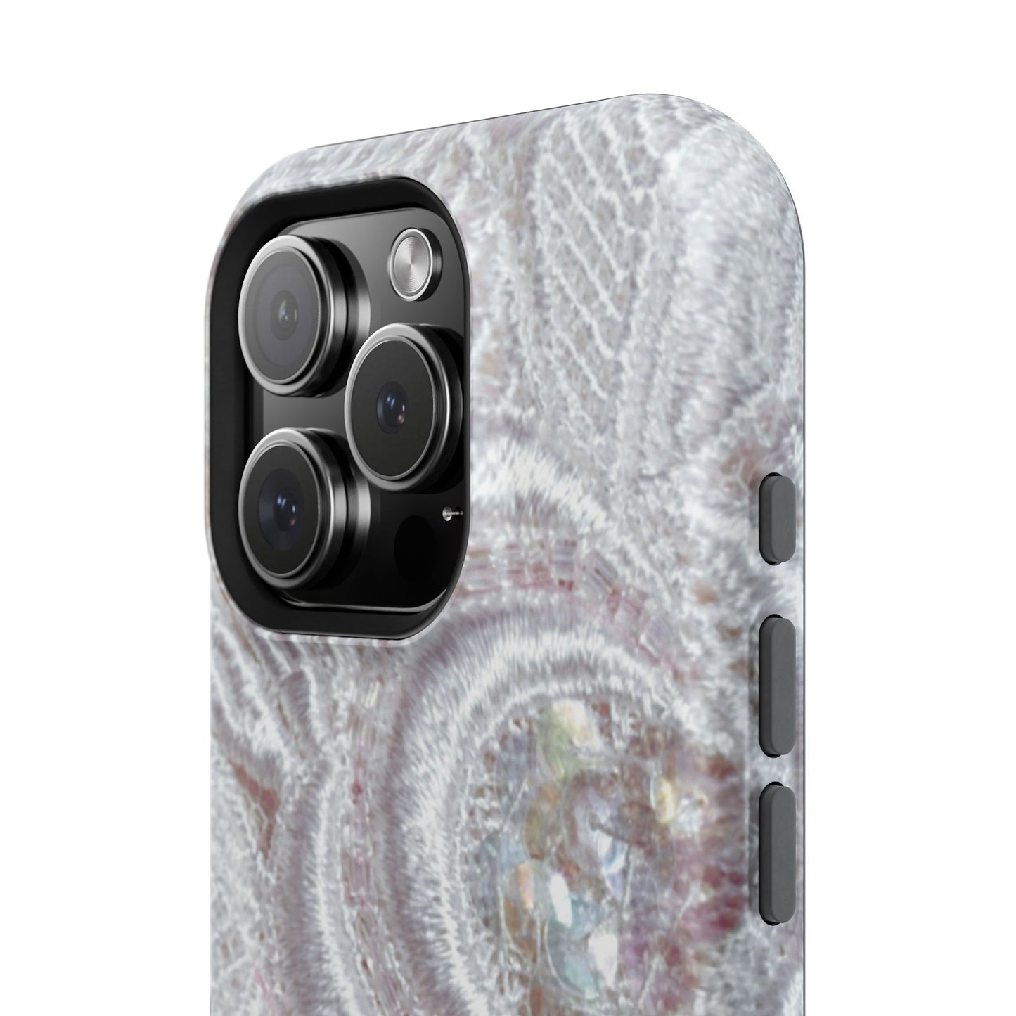 Impact-Resistant Phone Case – Lace Veil