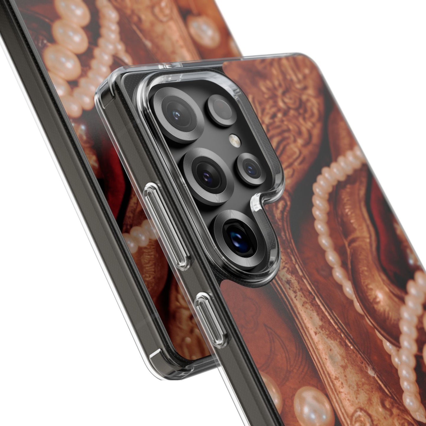 Clear Phone Case – Bronze Vanity