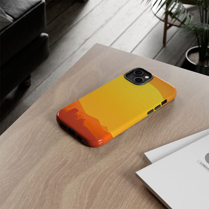 Protective Phone Case – Desert Sunrise