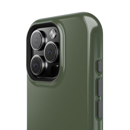 Impact-Resistant Phone Case — Military Green Protective Shockproof Cover