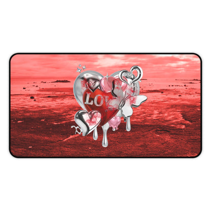 Neoprene Desk Mat – Chrome Love