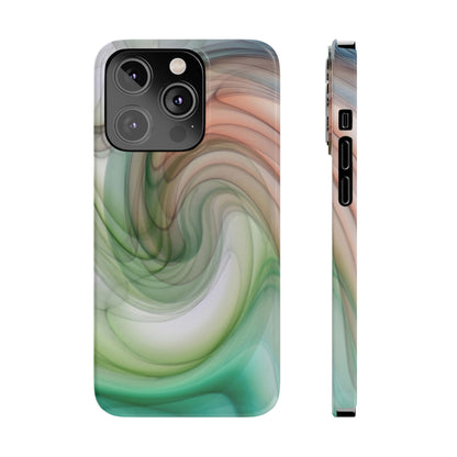 Slim Phone Case – Marble Flow