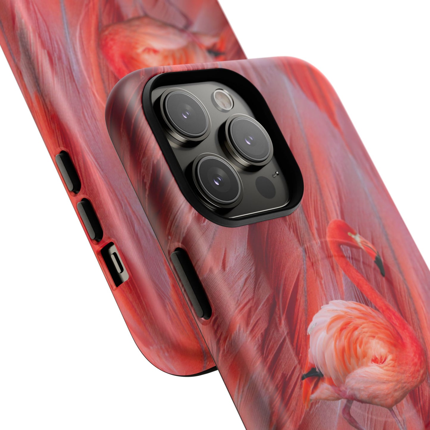Protective Magnetic Phone Case – Scarlet Plume