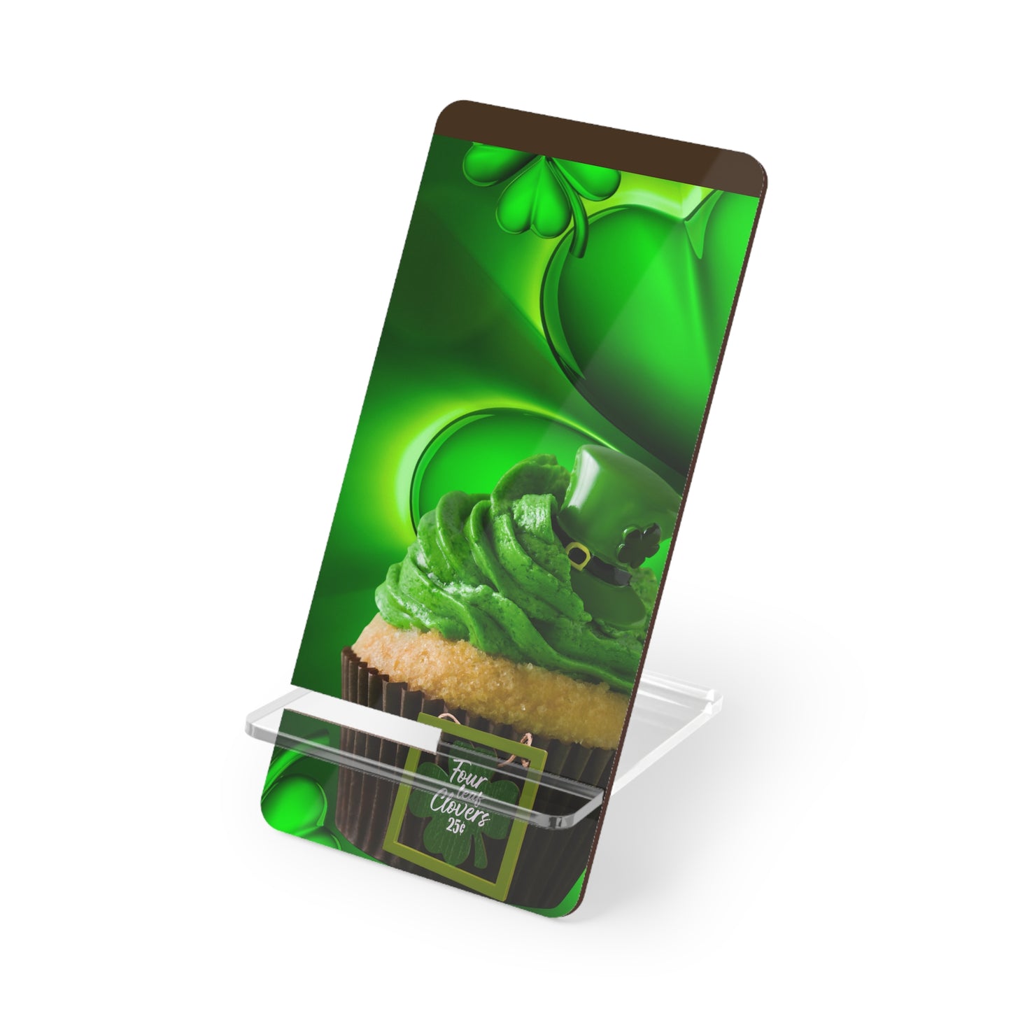 Phone Stand – Lucky Clover Cupcake