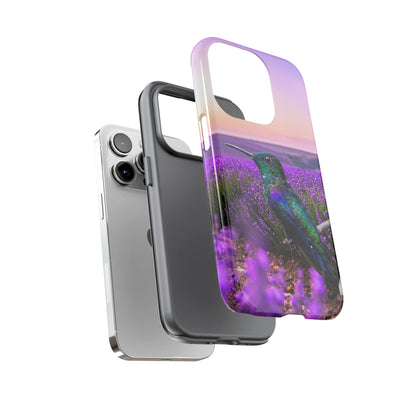 Protective Phone Case – Hummingbird Reverie
