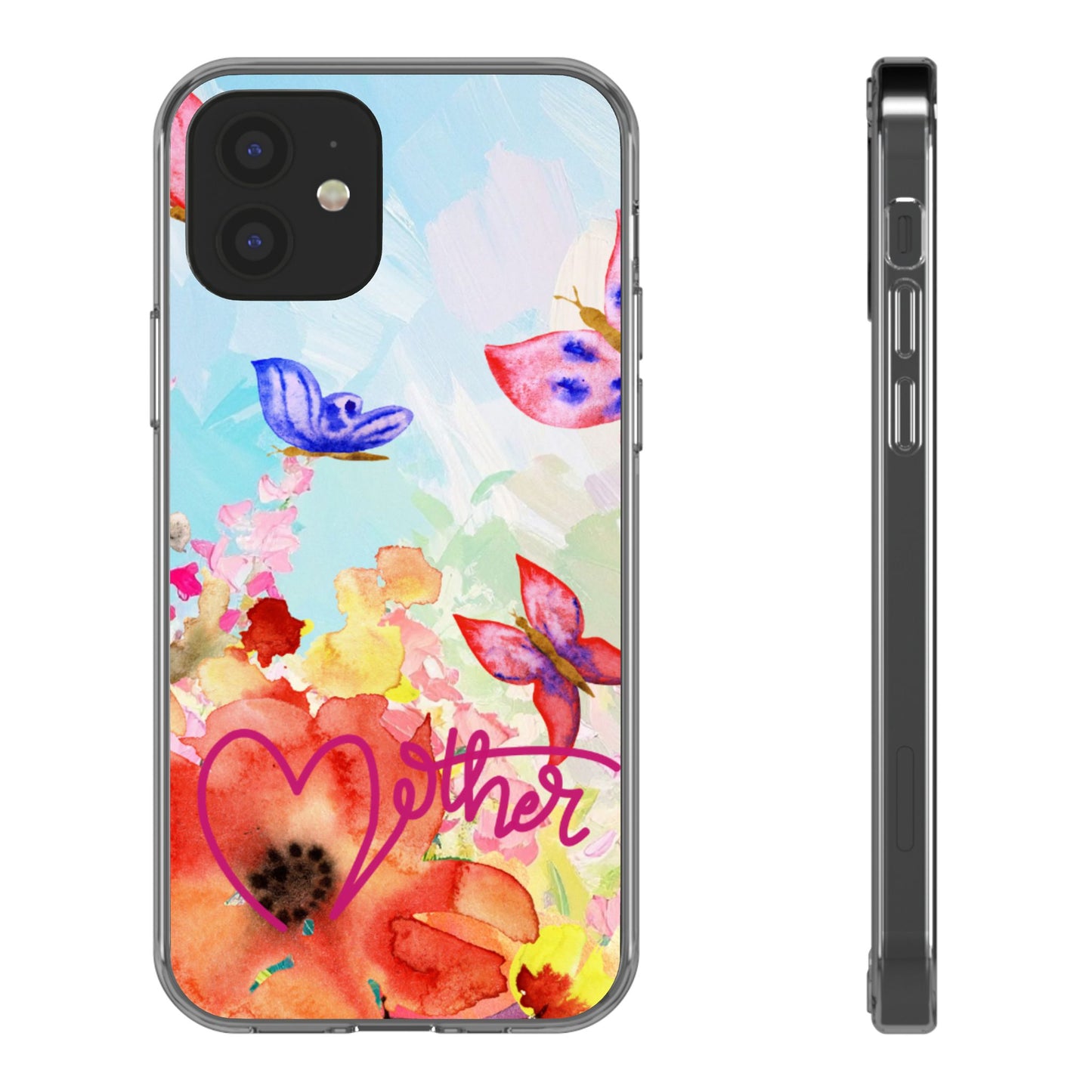 Clear Phone Case – Mother’s Flutter