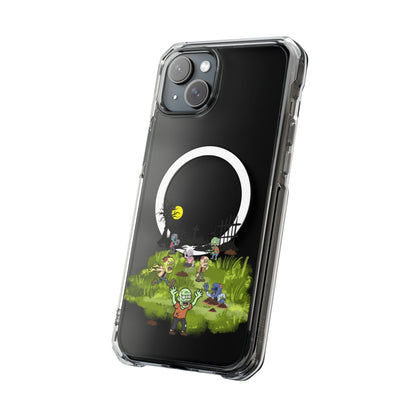 Clear Magnetic Phone Case – Graveyard Shift