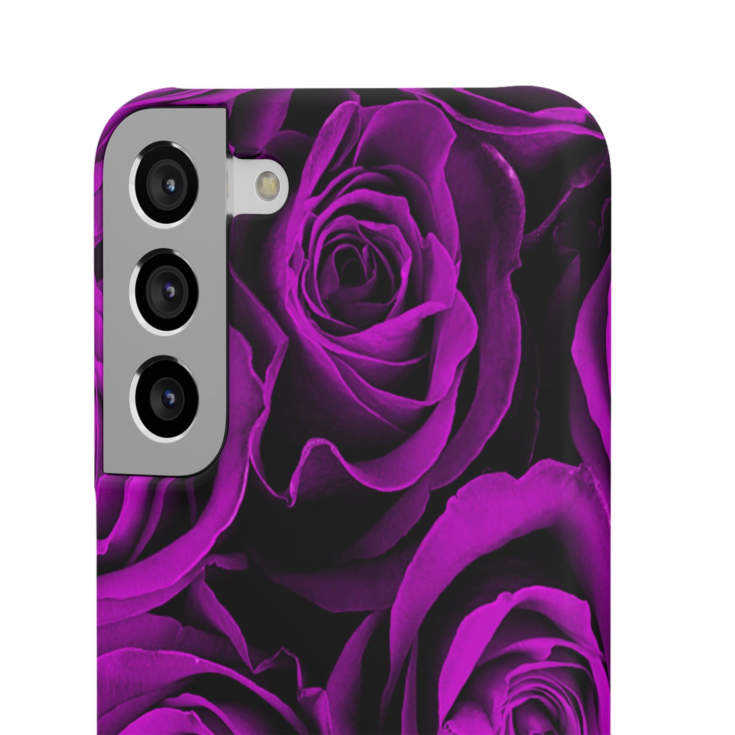 Snap Phone Case – Amethyst Roses
