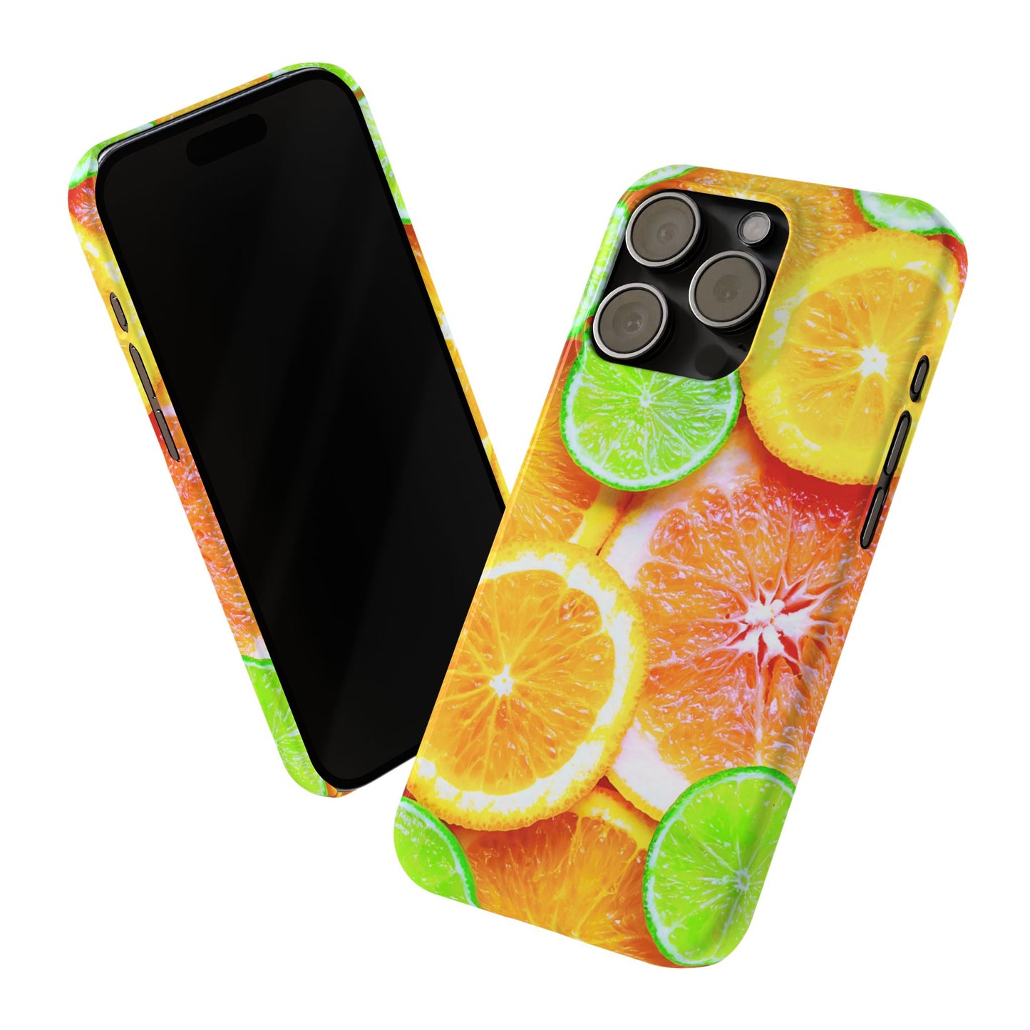 Slim Phone Case – Sunkissed Citrus