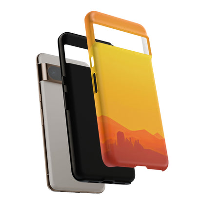 Protective Phone Case – Desert Sunrise