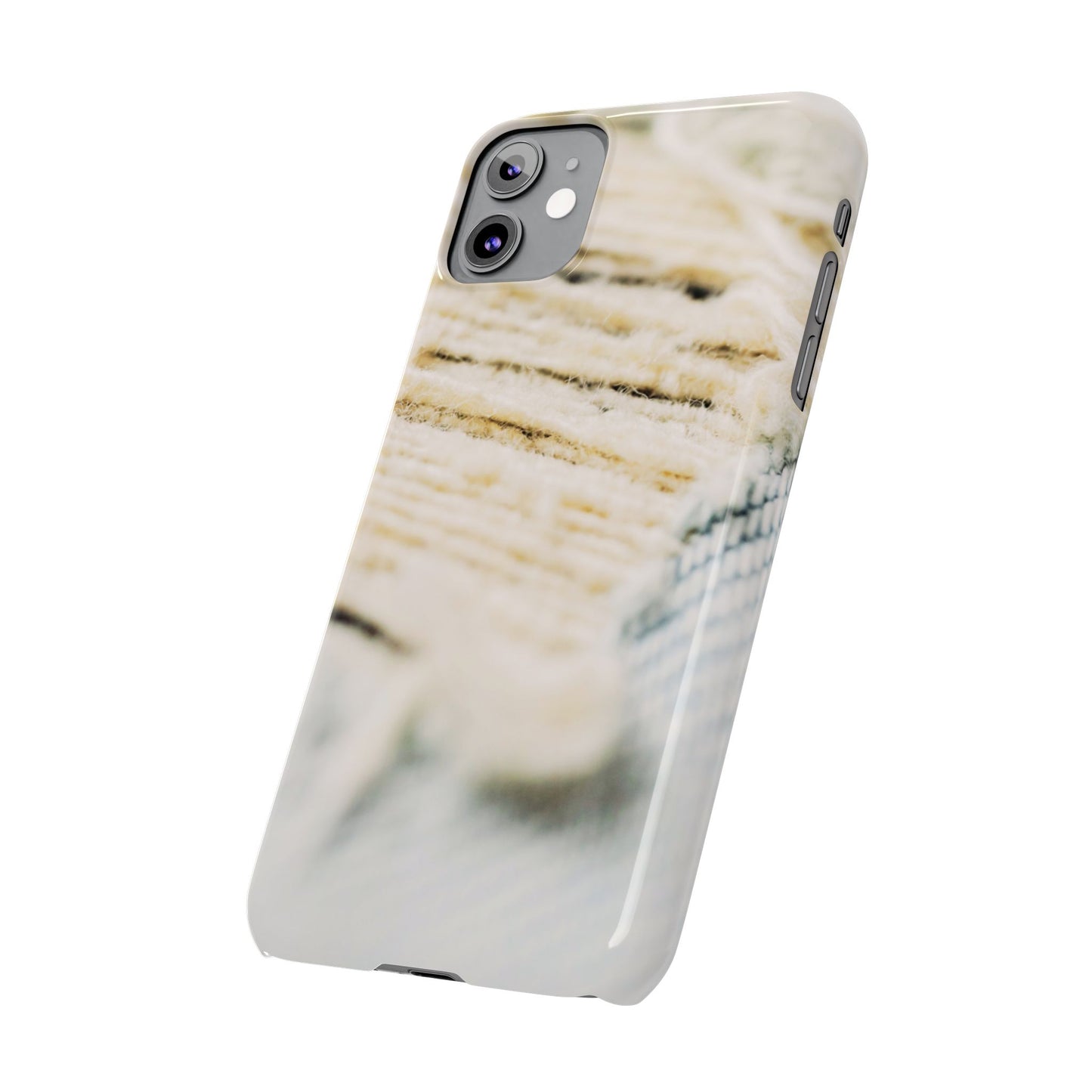 Slim Phone Case – Woven Warmth