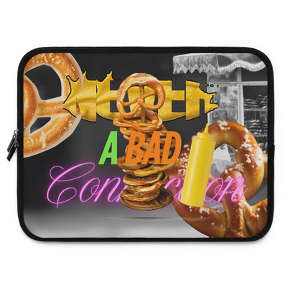 Laptop Sleeve – Never a Bad Connection Pretzel Stack