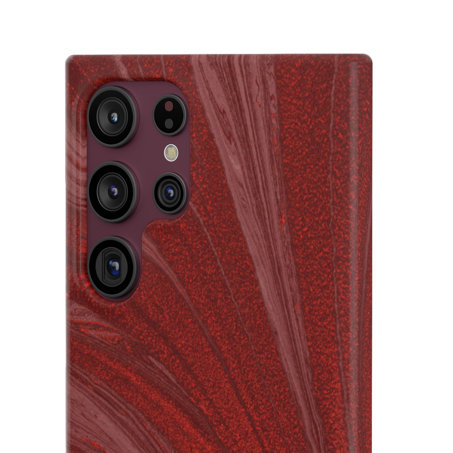 Snap Phone Case – Crimson Current