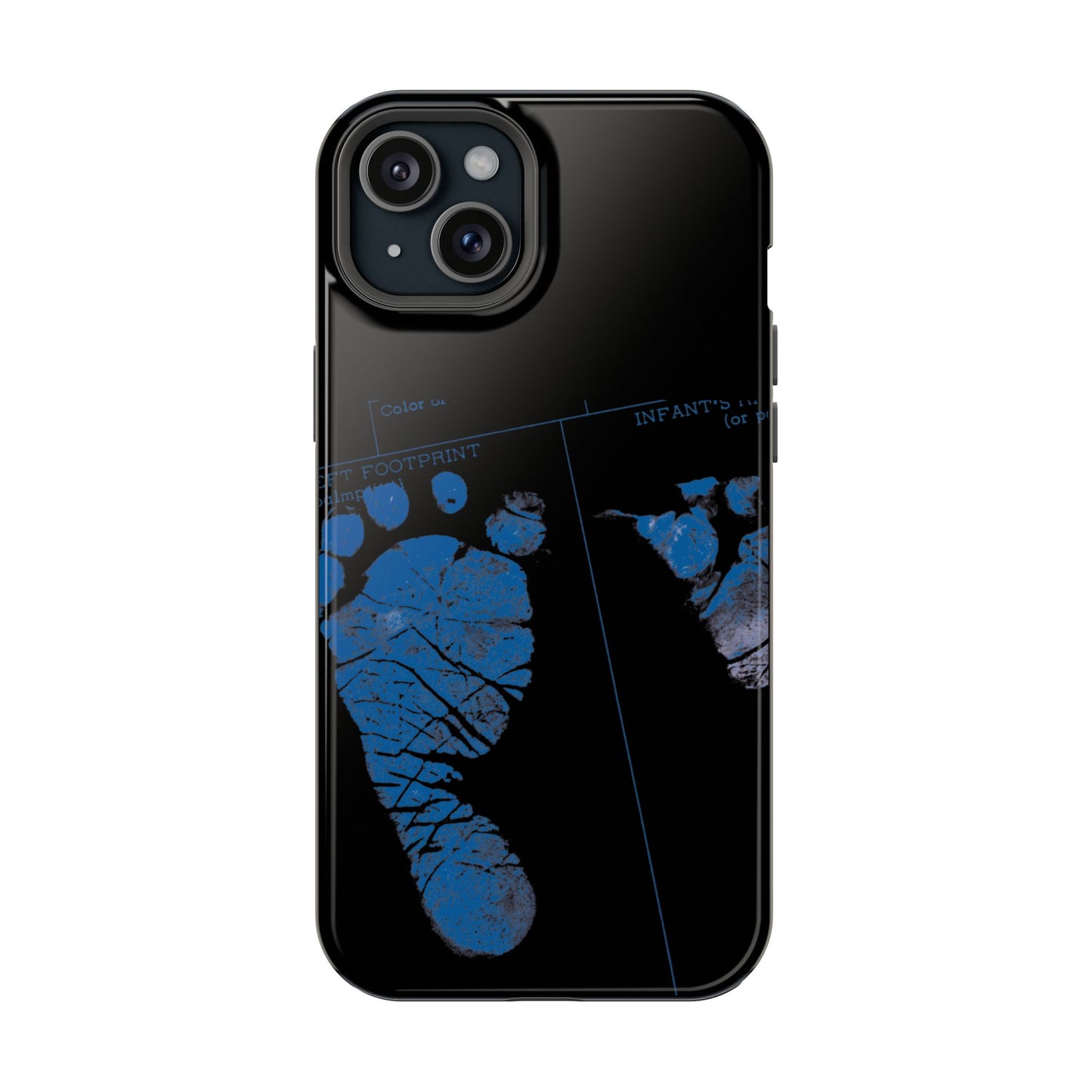 Wireless-Charging Compatible Case – Mom’s Little Blue Footprints