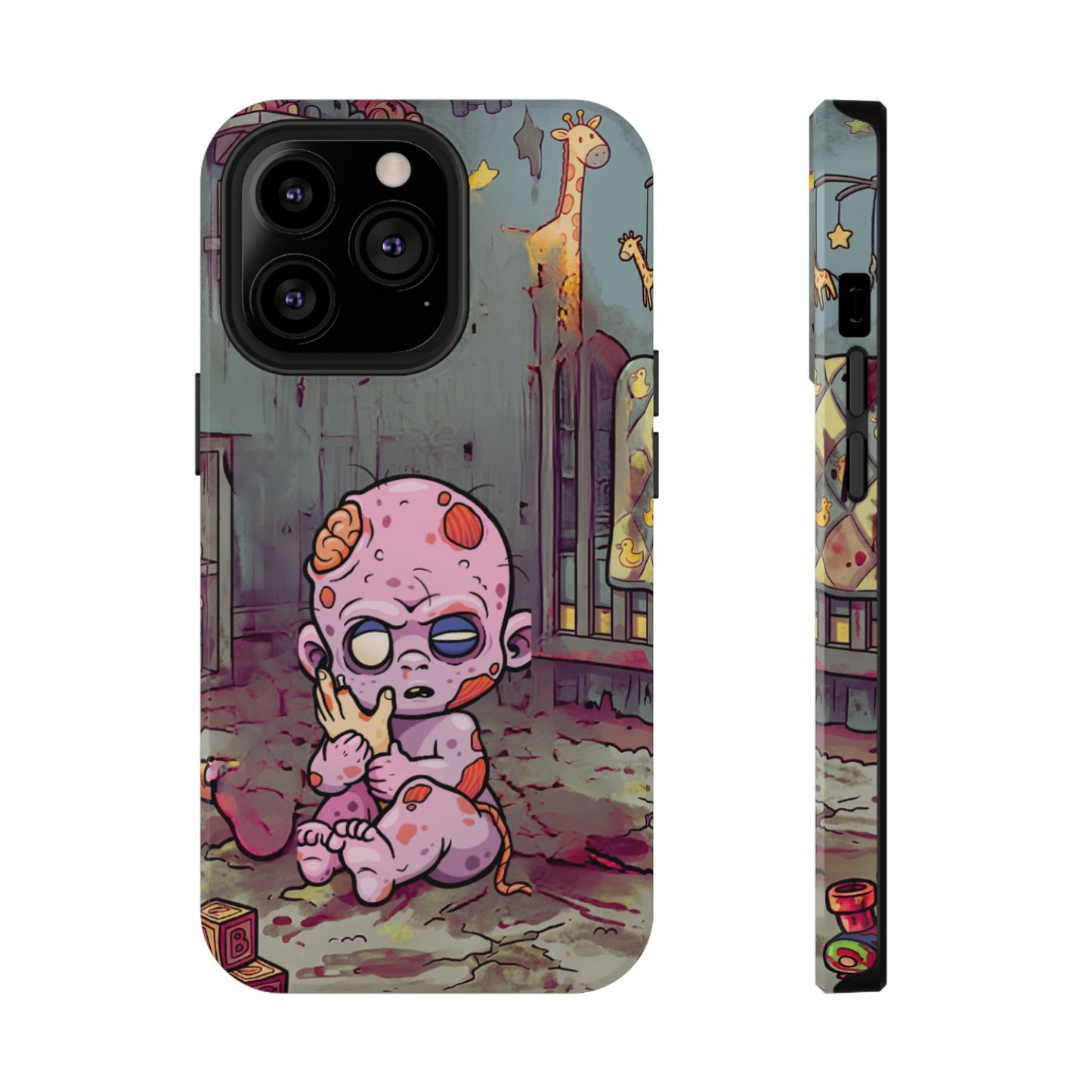 Zombie Baby Phone Case — Cute Creepy Impact-Resistant iPhone Case