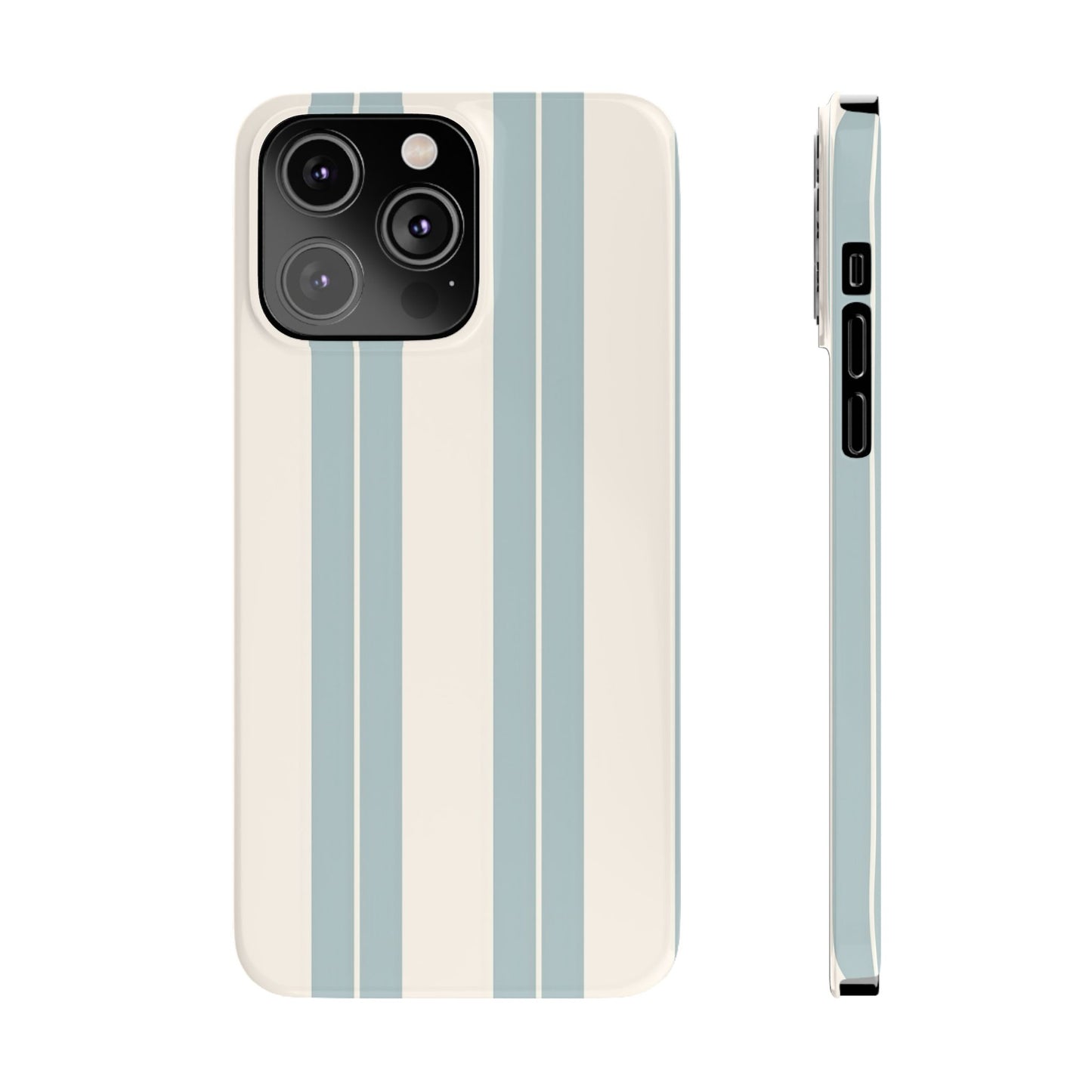 Slim Phone Case – Coastal Stripe