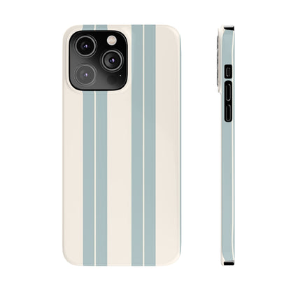 Slim Phone Case – Coastal Stripe