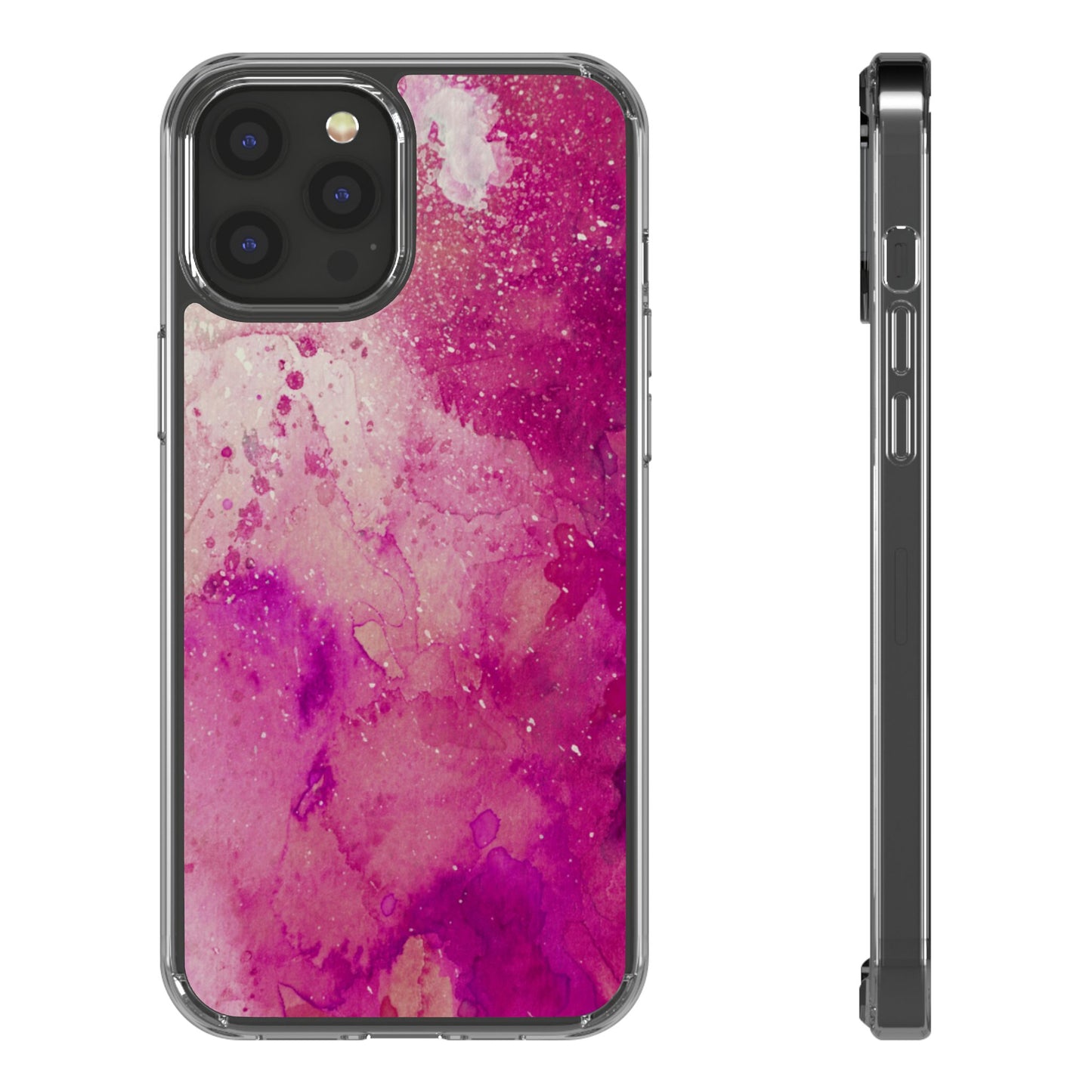 Clear Phone Case – Spilled Wine